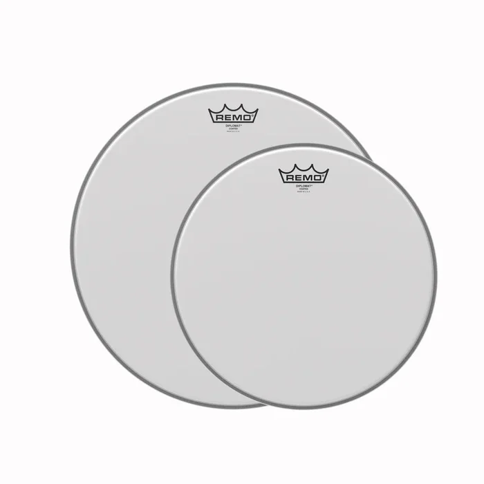Remo 13/16″ Diplomat Coated Drumhead Bundle (2 Pack Bundle)