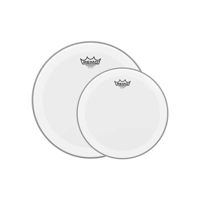 Remo 13/16″ Powerstroke 4 Coated Drumhead (2 Pack Bundle)