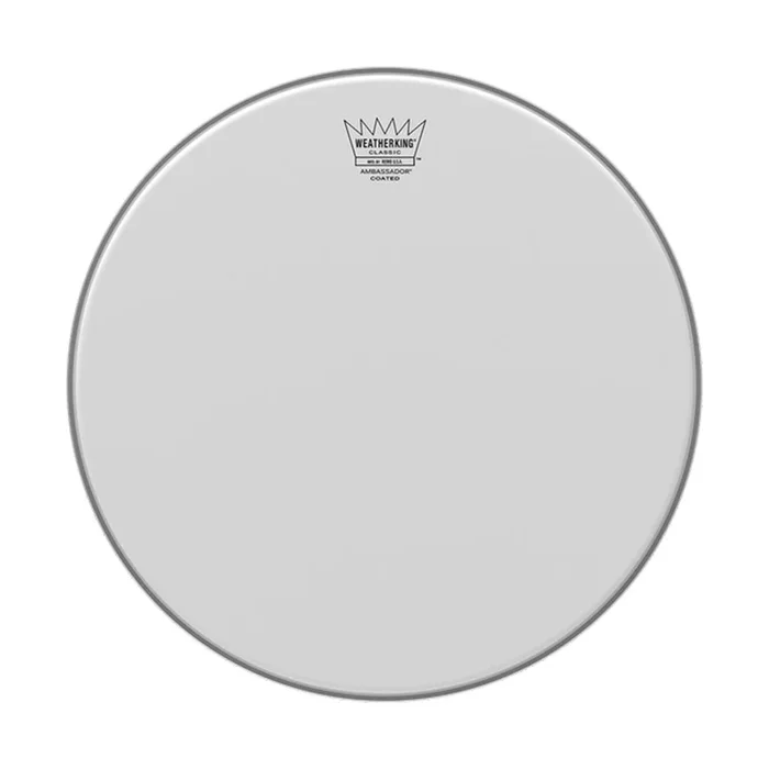 Remo 14″ Classic Fit Coated Ambassador
