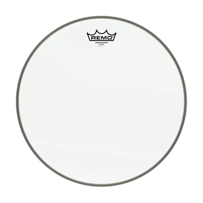 Remo 14″ Clear Ambassador Cuero