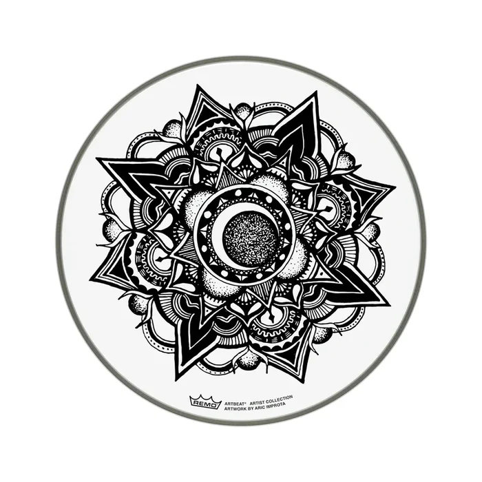 Remo 14″ Emperor Artbeat Skyndeep Nocturnal Bloom Cuero de Batería
