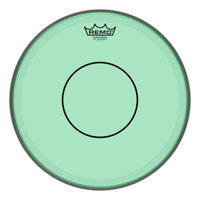 Remo 14″ Powerstroke 77 Colortone Green Drumhead