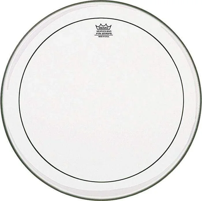 Remo 18″ Pinstripe Clear Bass Drumhead