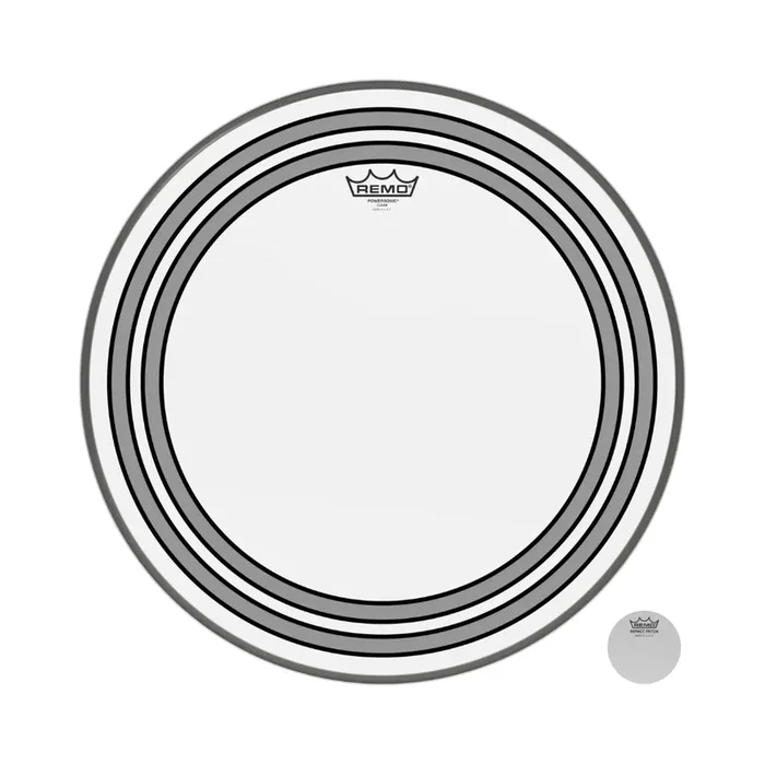 Remo 20″ Powersonic Clear – BD