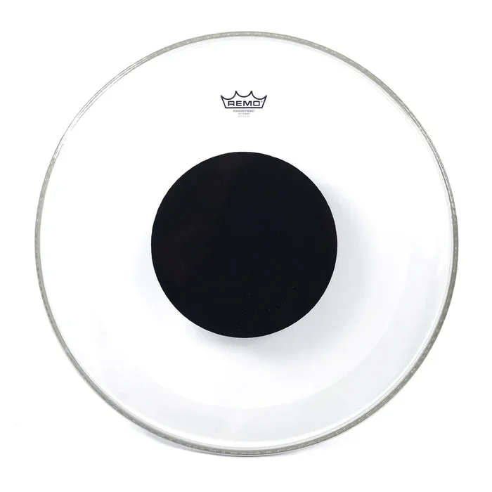 Remo 22″ Powerstroke P3 Clear Bass Drumhead w/Top Black Dot