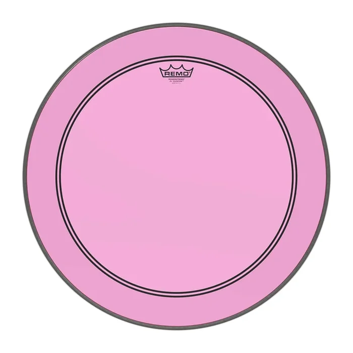 Remo 22″ Powerstroke P3 Colortone Pink Bass Drumhead