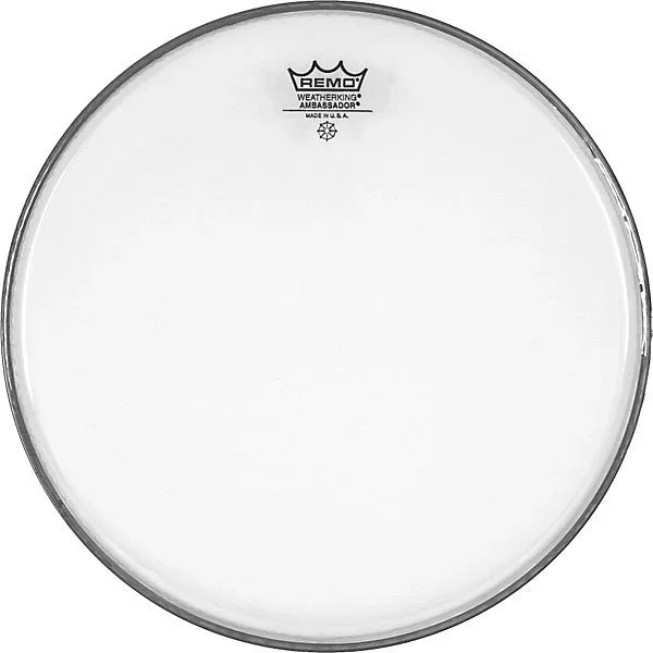 Remo Ambassador Clear Tom snare 12in head BA-0312-00