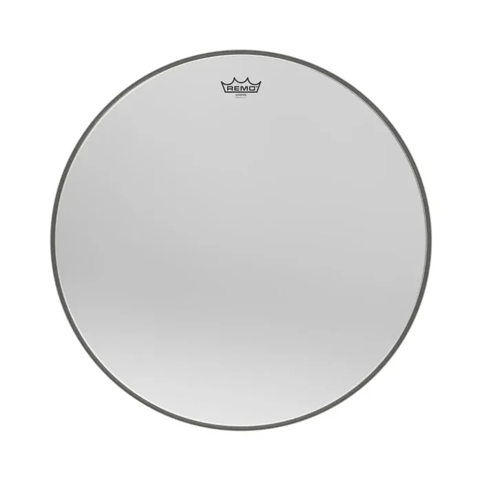 Remo Ambassador Starfire Chrome Bass Drumhead – 24 inch