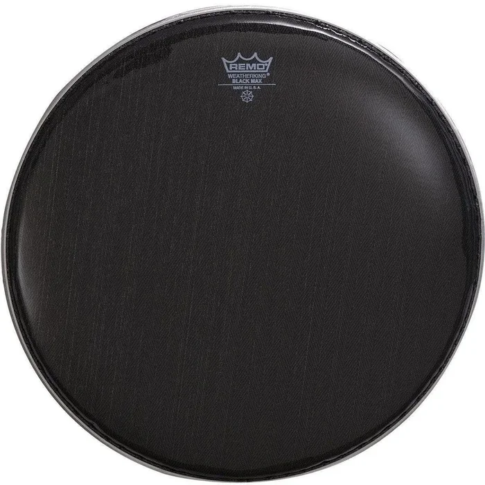 Remo Black Max Crimped 14″ Marching Snare Drumhead