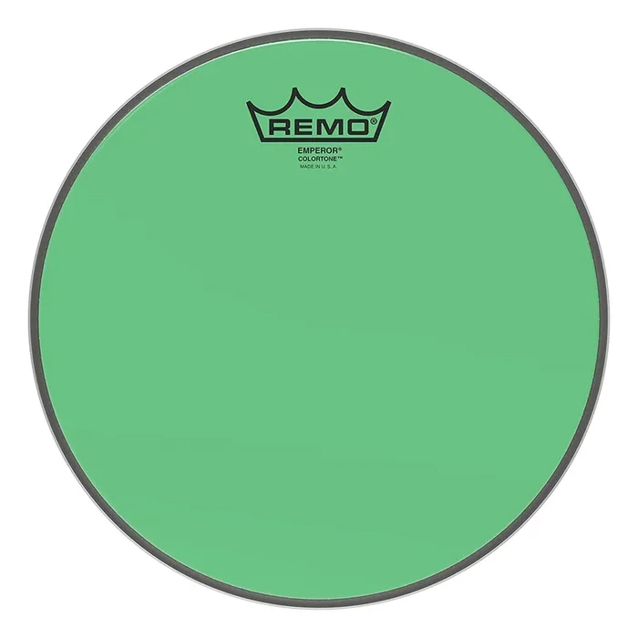Remo Emperor Colortone Green 10″ Drumhead