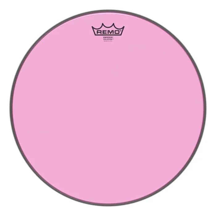 Remo Emperor Colortone Pink Drumhead 15″