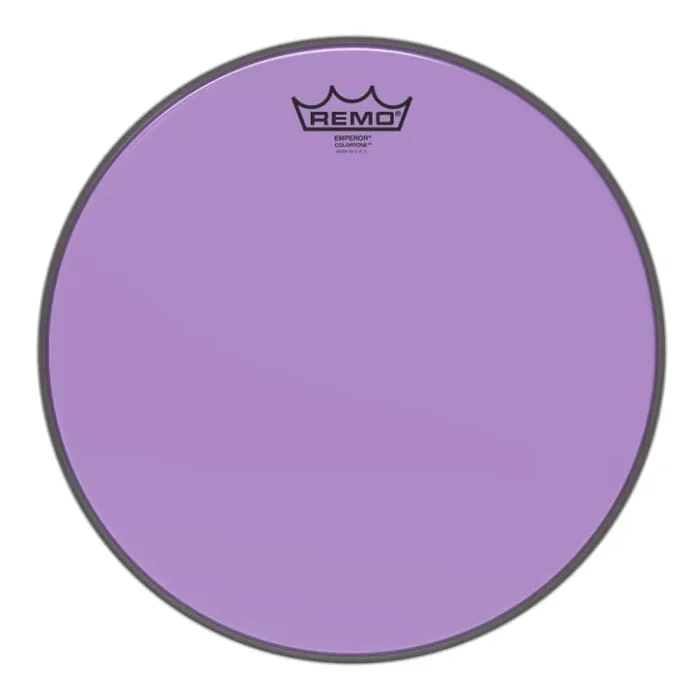 Remo Emperor Colortone Purple Drumhead 13″