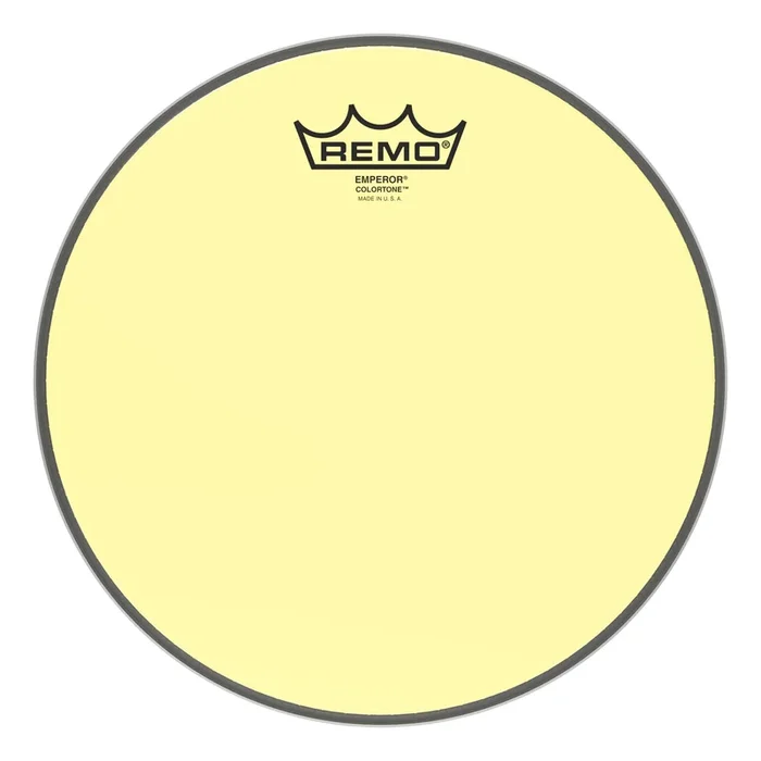 Remo Emperor Colortone Yellow Drumhead 10″