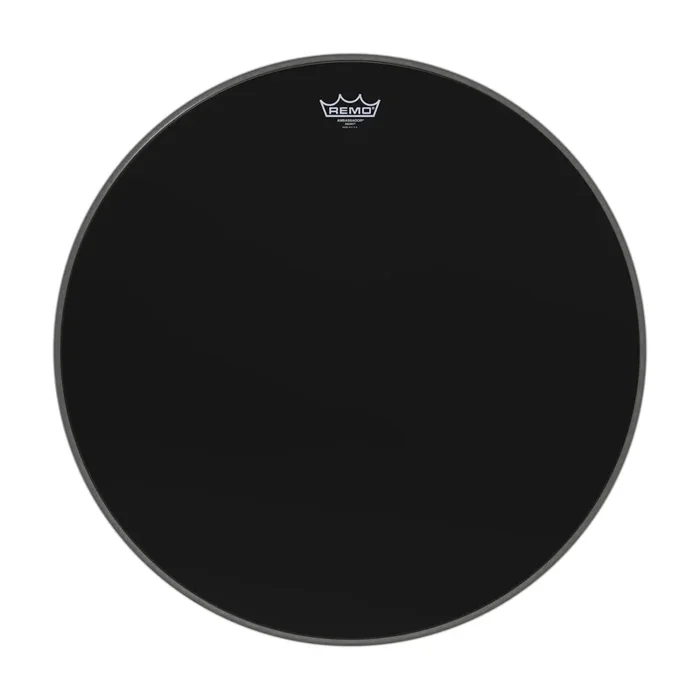 Remo ES-0015-00 Ambassador Ebony Drum Head 15″