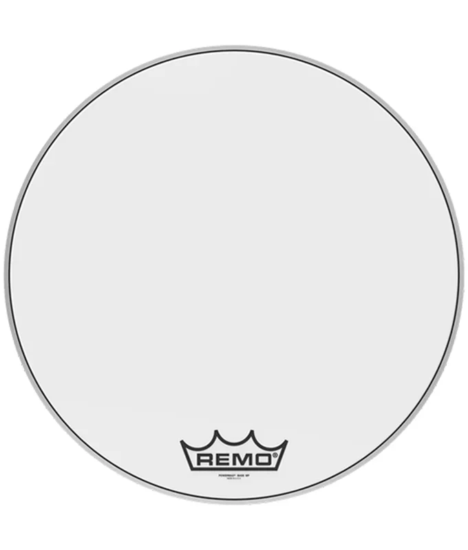 Remo PM1018MP 18″ White Powermax Marching Bass Drumhead