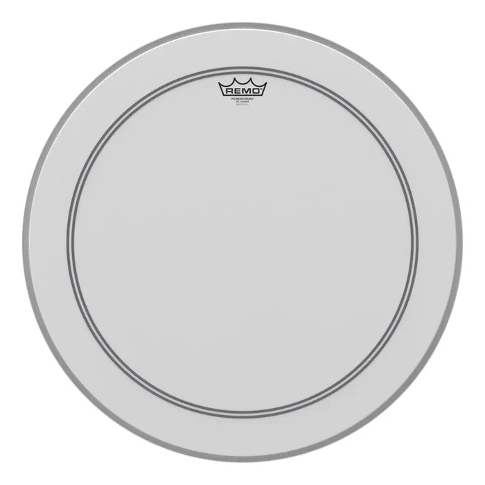 Remo Powerstroke P3 Coated Bass Drumhead 22″ w/Impact Patch