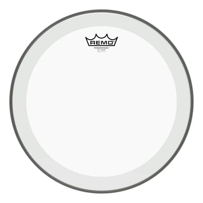 Remo Powerstroke P4 Clear Bass Drumhead 40″ w/Impact Patch