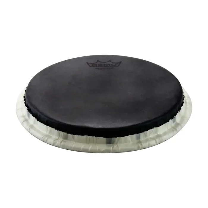 Remo Skyndeep Tucked Cuero de Bongo 9″ – Black Calfskin Graphic