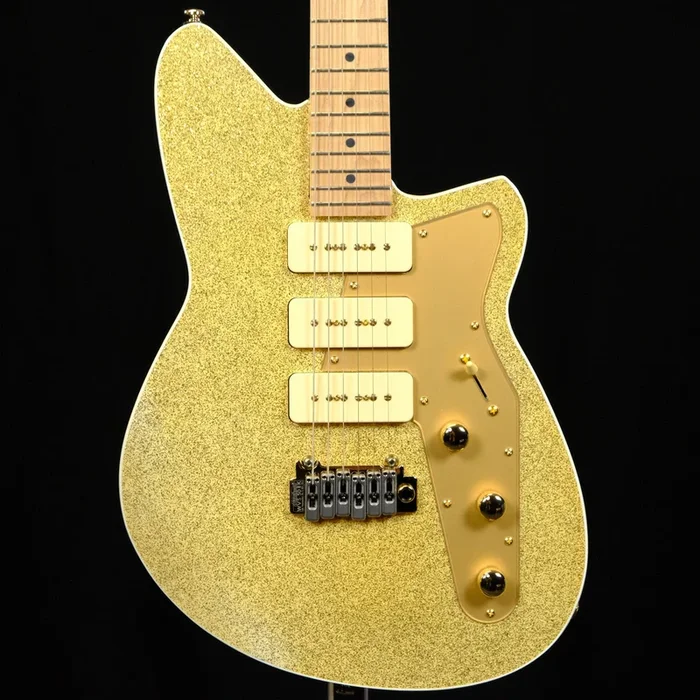 Reverend Ryan Malicsi Signature Electric Guitar – White Gold Sparkle