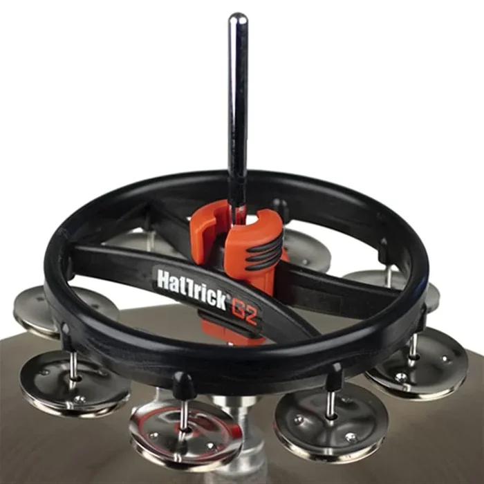 Rhythm Tech Hat Trick G2 Hi Hat Tambourine Steel