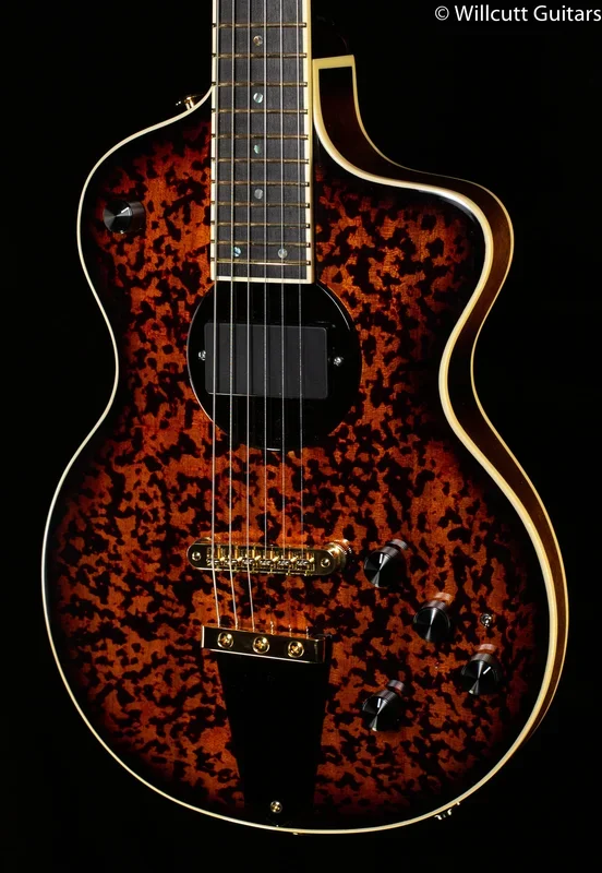 Rick Turner Model 1 CP Deluxe Tortoise Burst Top (723)