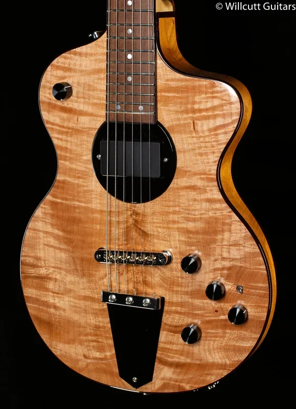 Rick Turner Model 1 Deluxe Flamed Maple Top (813)