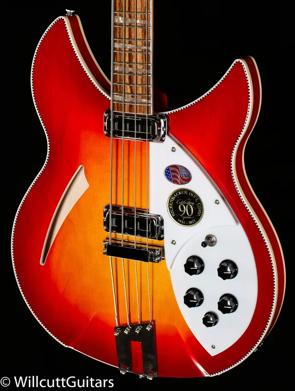Rickenbacker 90th Anniversary 4005XC Bass Amber FireGlo Bass Guitar (769)