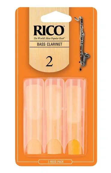 Rico – Bass Clarinet – 2.0 – 3 Pack