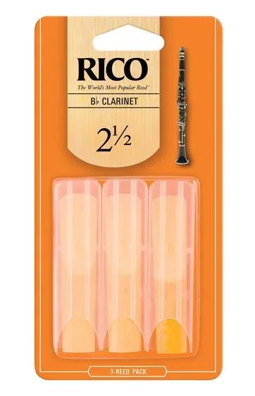 Rico – Clarinet – 2.5 – 3 Pack