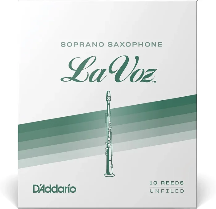 Rico La Voz Soprano Sax Reeds Hard Strength 10-Pack