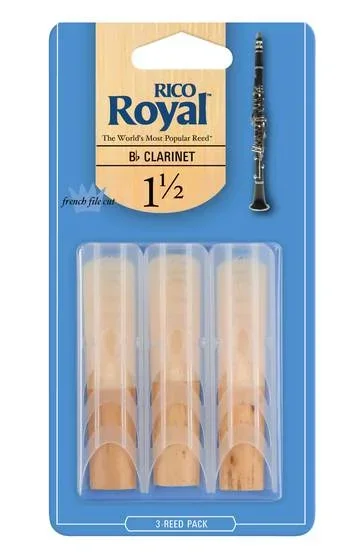 Rico Royal Clarinet 3.0 (3 Pack)