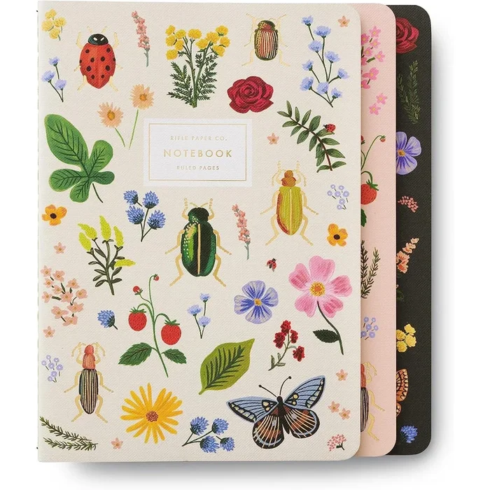 Rifle Paper Co. curio notebook set