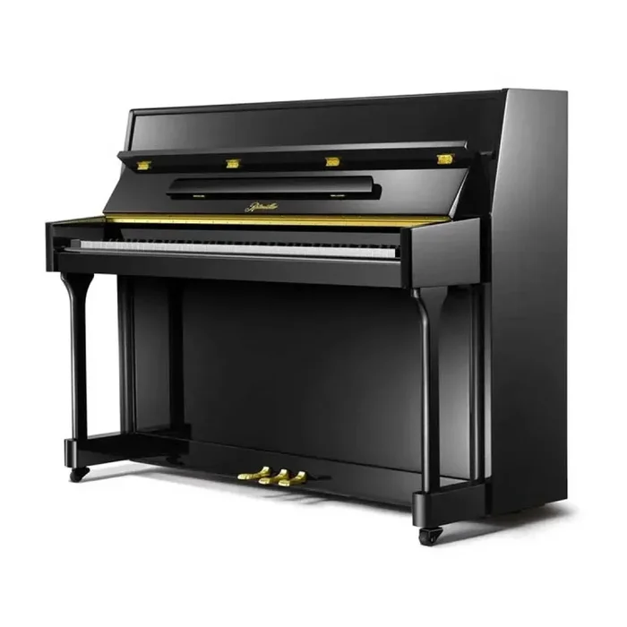 Ritmüller UP110R2 Upright Piano – Polished Ebony