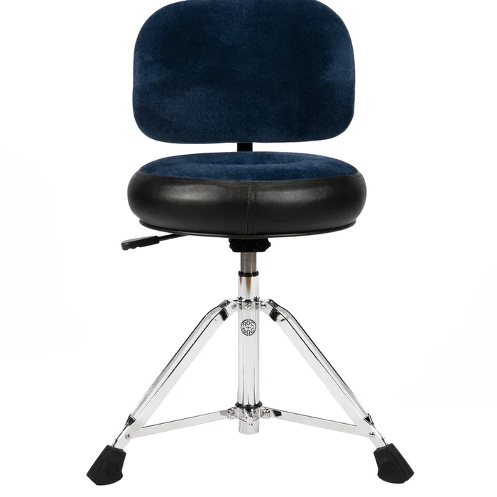 Roc-N-Soc Nitro Round Throne – Blue W/ BACKREST