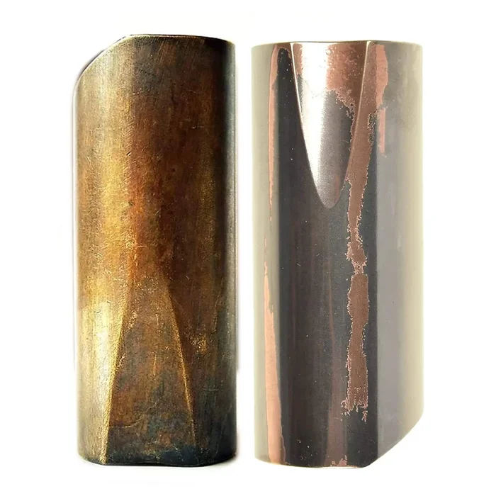 Rock Slide Large Tarnished Brass & Nickel (2-Pack Bundle)