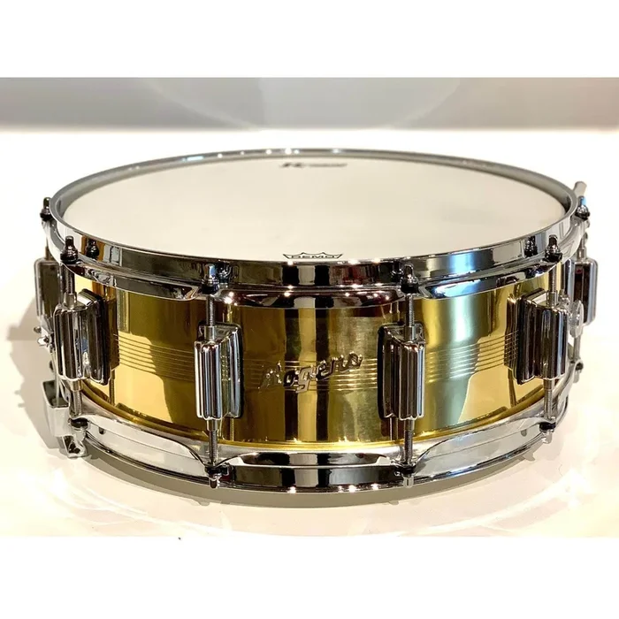 Rogers Dyna-Sonic 7-Line Brass Snare Drum 14×5 B-STOCK