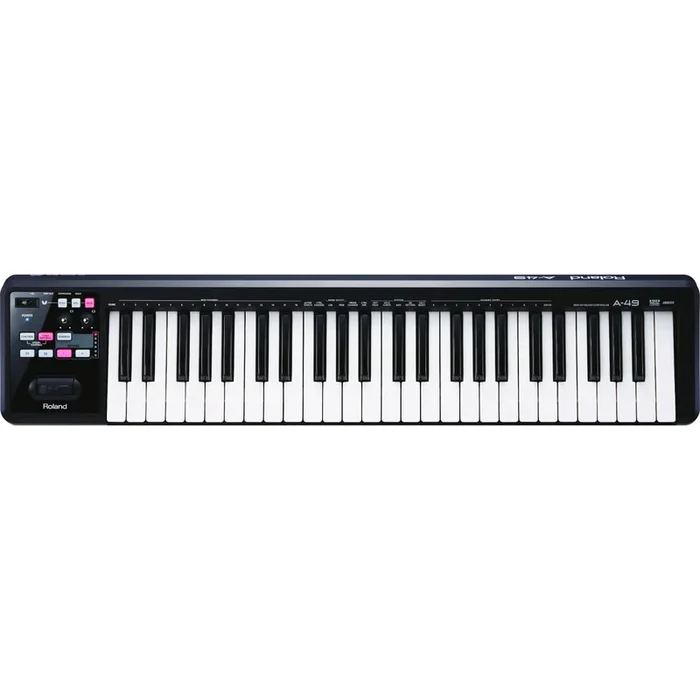 Roland A-49BK 49-Key MIDI Keyboard Controller in Black