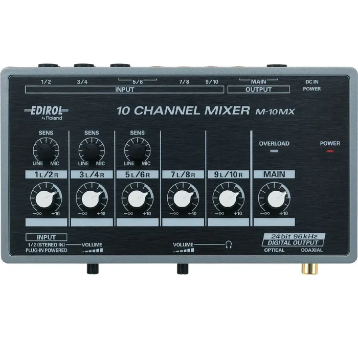 Roland Edirol M10MX 10 Channel Analog Mixer