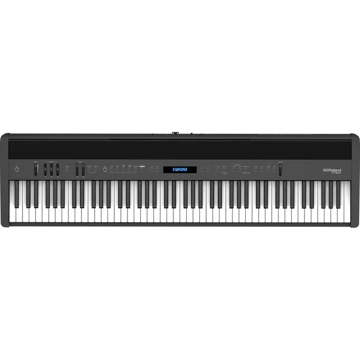 Roland FP-60X-BK Portable Piano w/ Built in Speakers, Bluetooth – Black