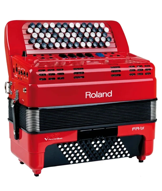 Roland FR-1XB Button-Type V-Accordion – Red