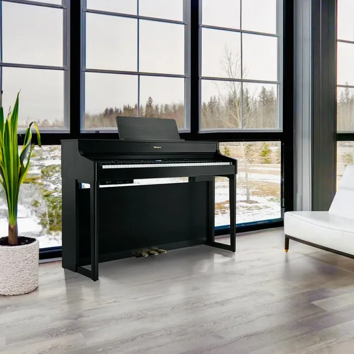Roland HP702 Digital Piano – Charcoal Black