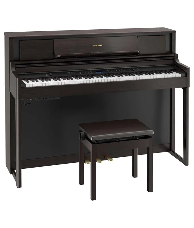 Roland LX705 Digital Piano Kit w/ Stand and Bench – Dark Rosewood