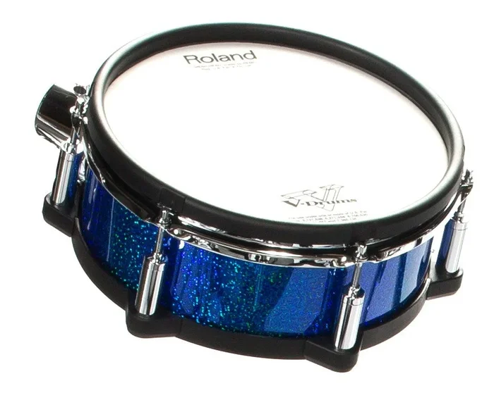 Roland PD-108 10″ V-Pad – Blue Sparkle