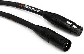 Roland RMC-B15 Black Series Microphone Cable – 15 foot