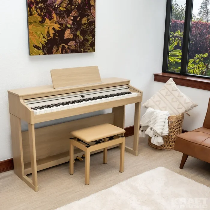 Roland RP701 Digital Piano – Light Oak