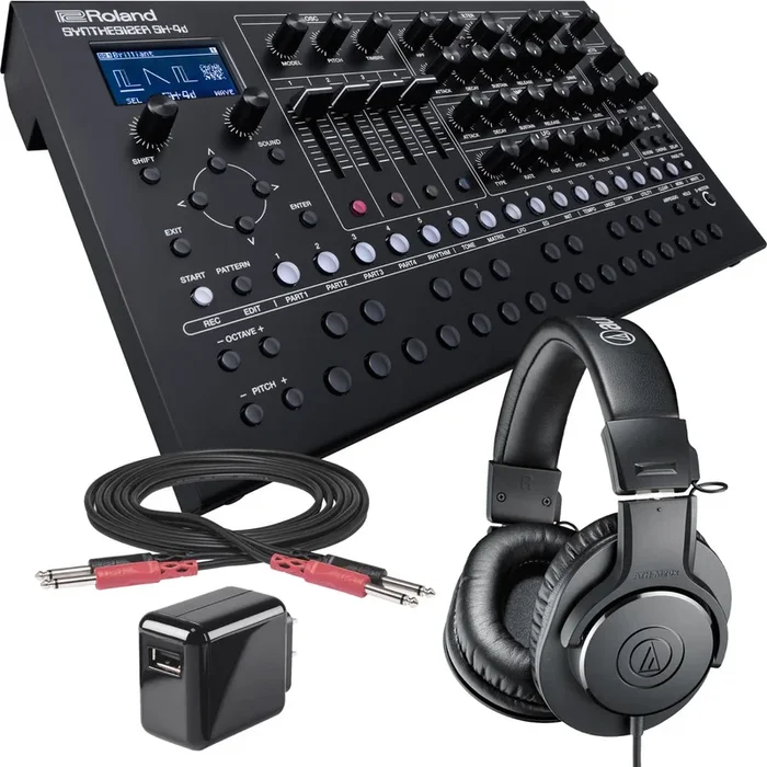 Roland SH-4d Desktop Synthesizer STUDIO KIT