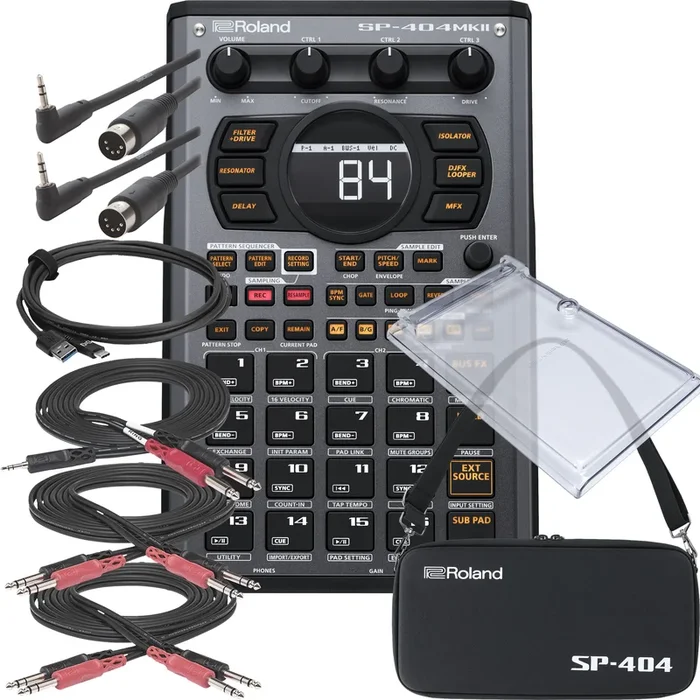 Roland SP-404MKII Creative Sampler and Effector ULTRA BUNDLE