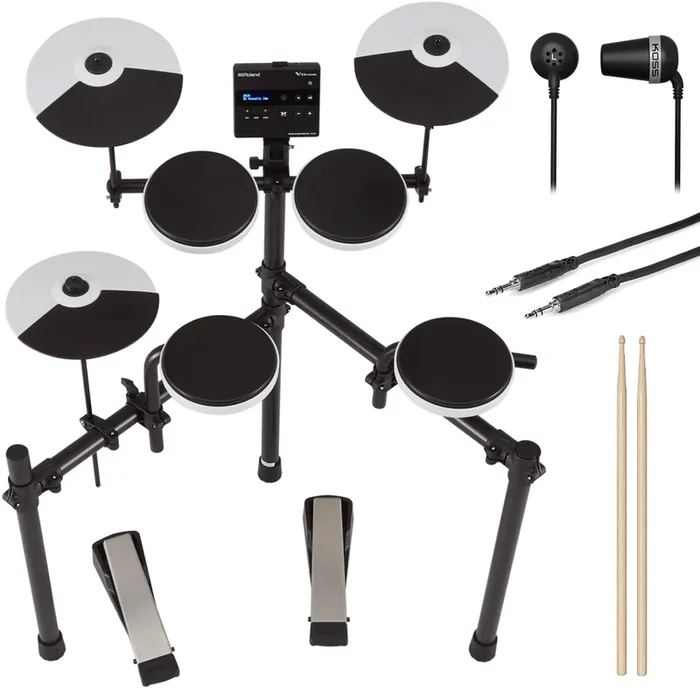 Roland TD-02K V-Drums Electronic Drum Set BONUS PAK