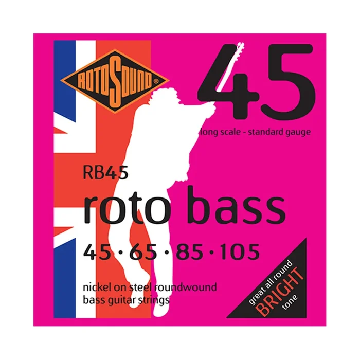 Rotosound – Nickel Standard Bass Strings 45-105