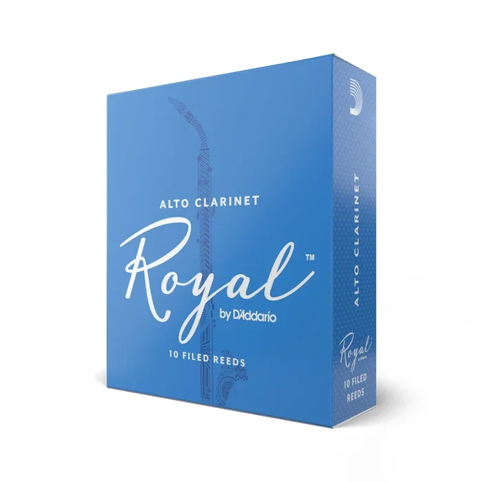 Royal by D’Addario Alto Clarinet Reeds, Strength 2, 10 Pack